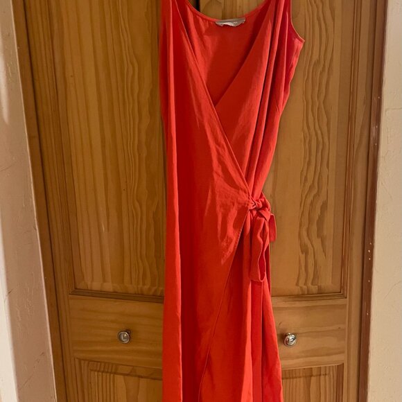 Everlane The Japanese GoWeave Tank Wrap Dress - Picture 2 of 4